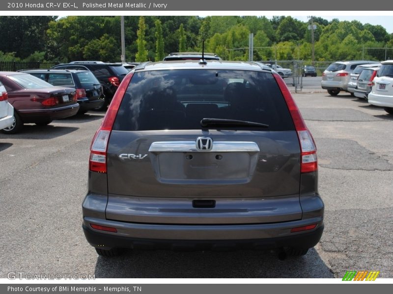 Polished Metal Metallic / Ivory 2010 Honda CR-V EX-L