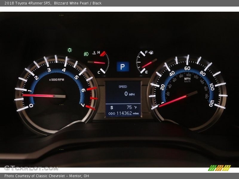  2018 4Runner SR5 SR5 Gauges
