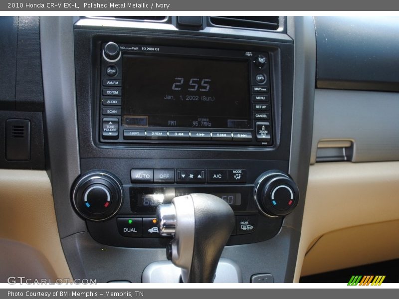 Polished Metal Metallic / Ivory 2010 Honda CR-V EX-L