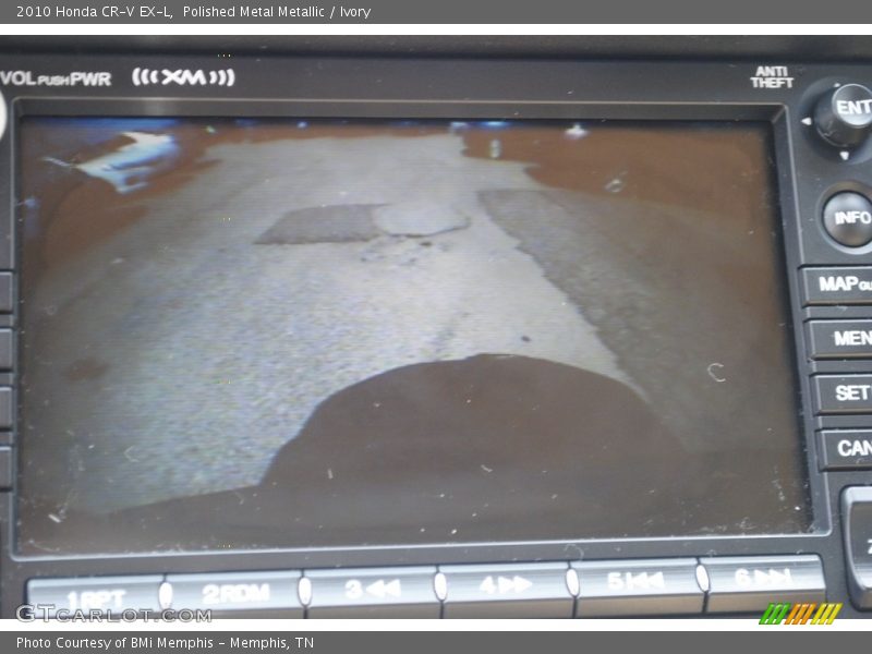 Polished Metal Metallic / Ivory 2010 Honda CR-V EX-L