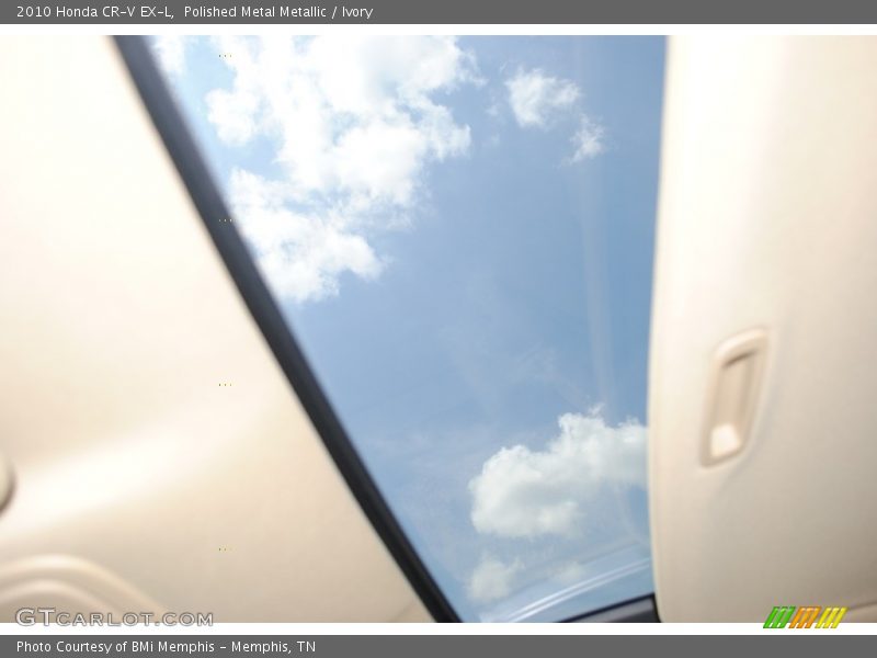 Polished Metal Metallic / Ivory 2010 Honda CR-V EX-L