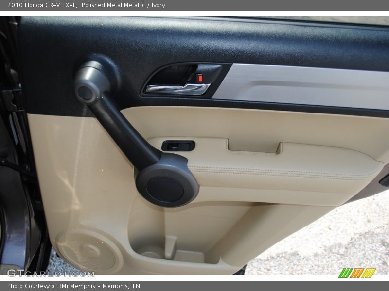 Polished Metal Metallic / Ivory 2010 Honda CR-V EX-L