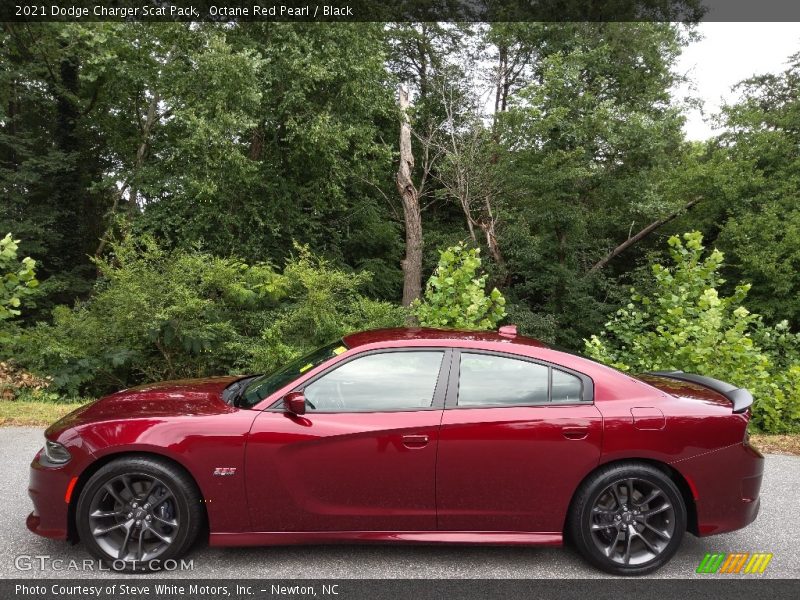 Octane Red Pearl / Black 2021 Dodge Charger Scat Pack