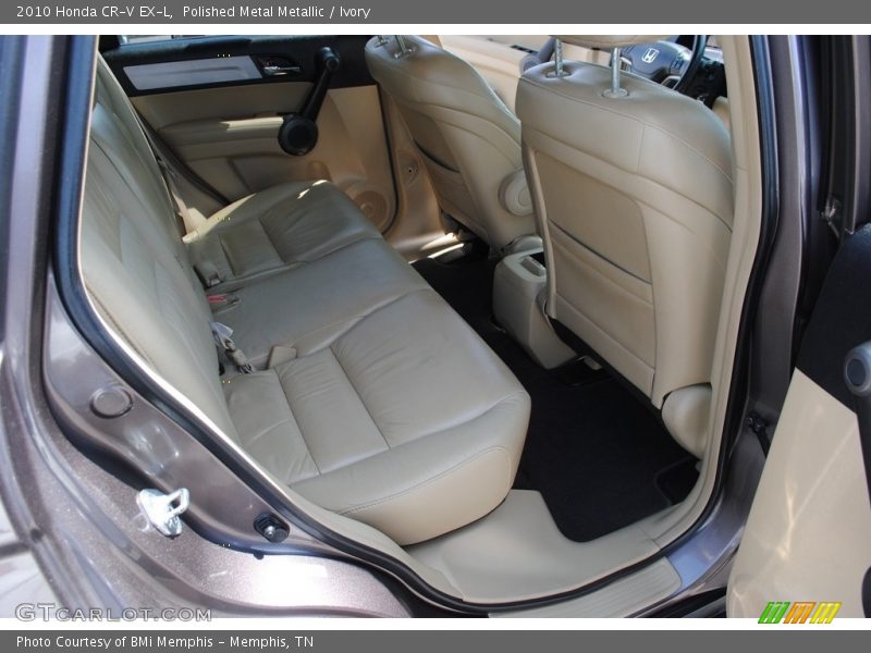 Polished Metal Metallic / Ivory 2010 Honda CR-V EX-L