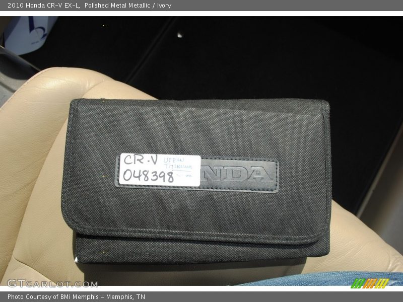 Polished Metal Metallic / Ivory 2010 Honda CR-V EX-L