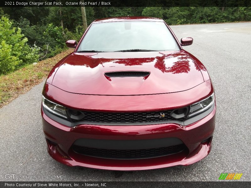 Octane Red Pearl / Black 2021 Dodge Charger Scat Pack