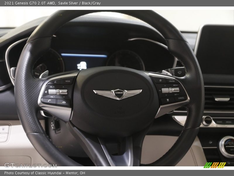  2021 G70 2.0T AWD Steering Wheel