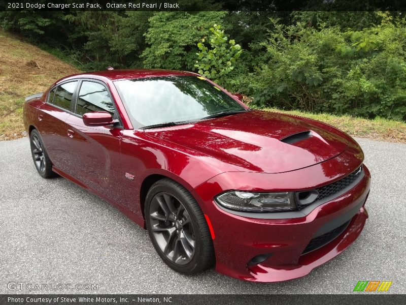 Front 3/4 View of 2021 Charger Scat Pack