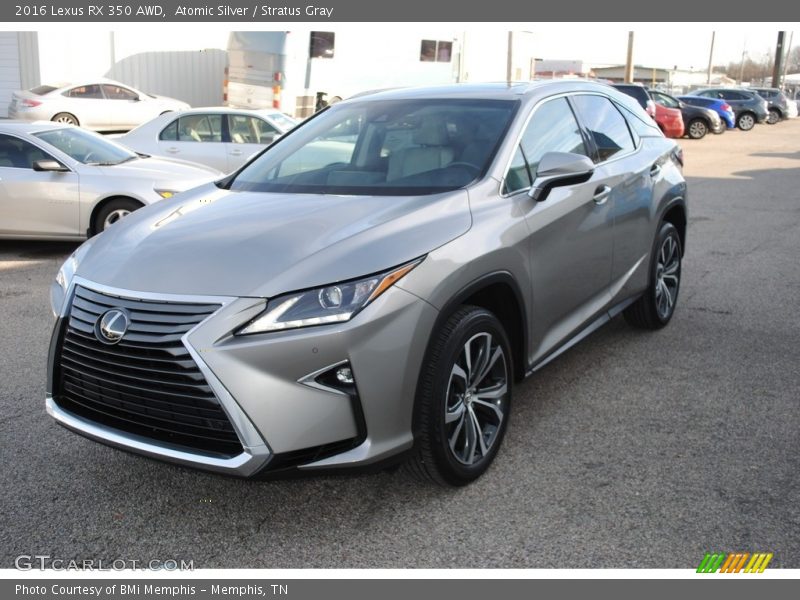 Atomic Silver / Stratus Gray 2016 Lexus RX 350 AWD