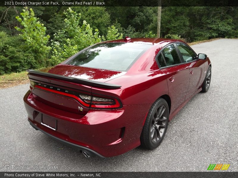 Octane Red Pearl / Black 2021 Dodge Charger Scat Pack