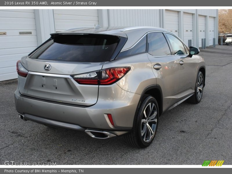 Atomic Silver / Stratus Gray 2016 Lexus RX 350 AWD