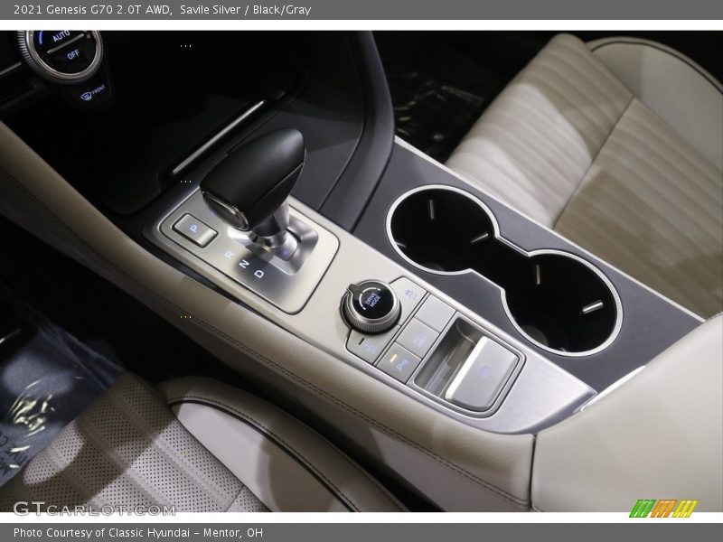  2021 G70 2.0T AWD 8 Speed Automatic Shifter