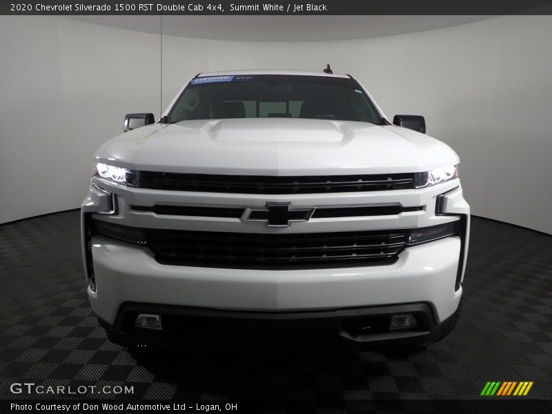 Summit White / Jet Black 2020 Chevrolet Silverado 1500 RST Double Cab 4x4