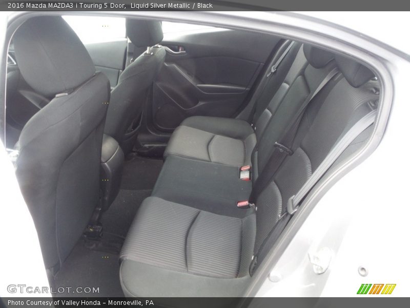Rear Seat of 2016 MAZDA3 i Touring 5 Door