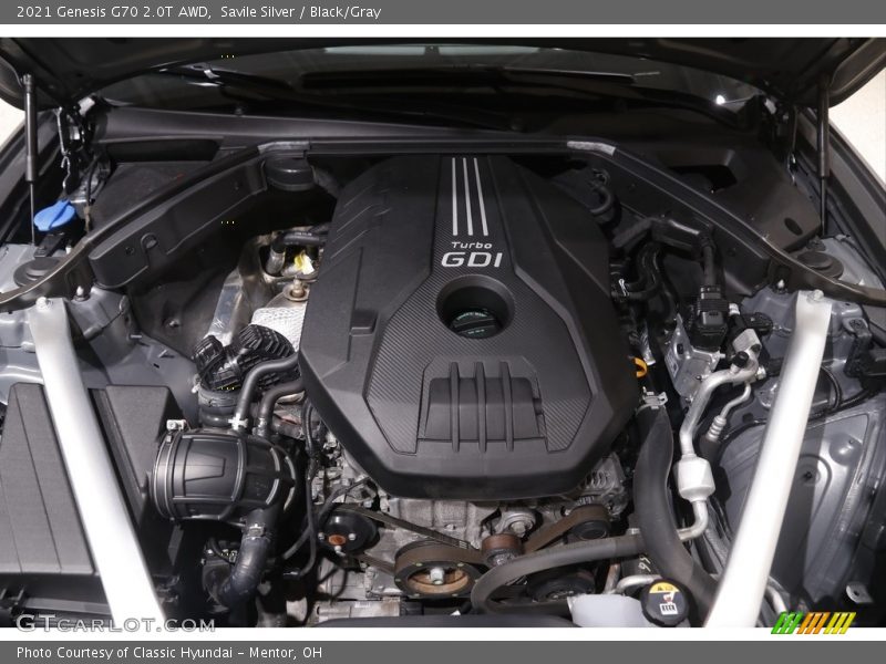  2021 G70 2.0T AWD Engine - 2.0 Liter Turbocharged DOHC 16-Valve VVT 4 Cylinder