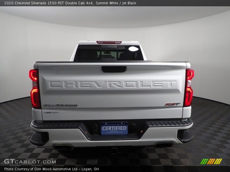 Summit White / Jet Black 2020 Chevrolet Silverado 1500 RST Double Cab 4x4