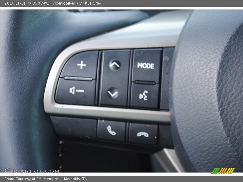 Atomic Silver / Stratus Gray 2016 Lexus RX 350 AWD