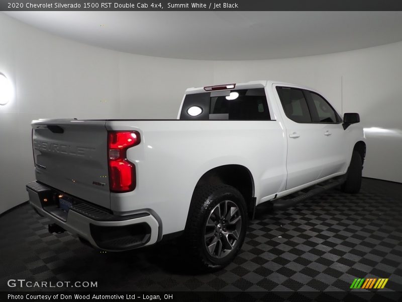 Summit White / Jet Black 2020 Chevrolet Silverado 1500 RST Double Cab 4x4