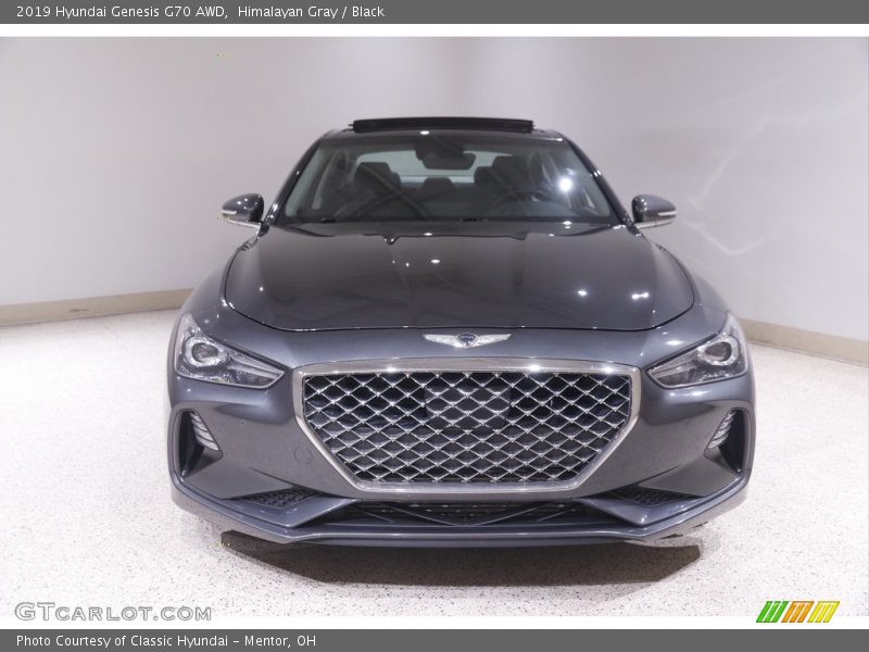 Himalayan Gray / Black 2019 Hyundai Genesis G70 AWD