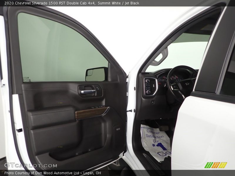 Summit White / Jet Black 2020 Chevrolet Silverado 1500 RST Double Cab 4x4