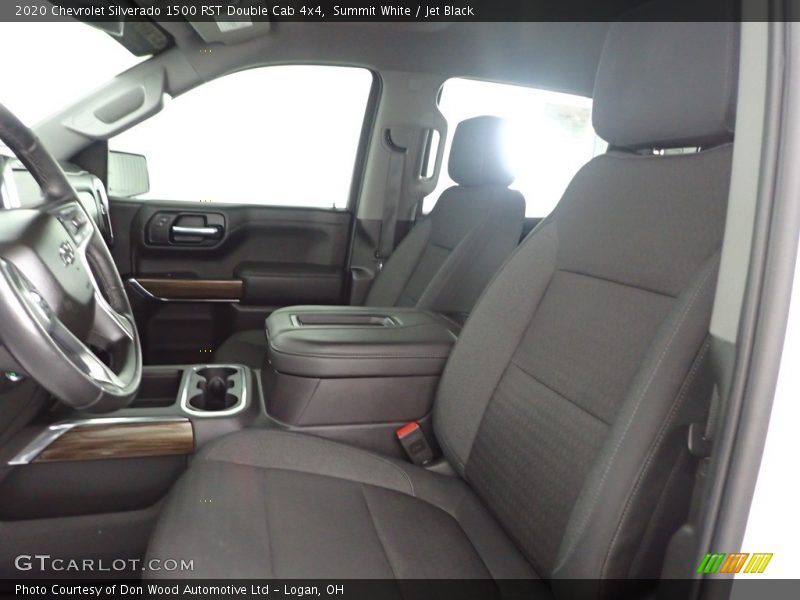 Summit White / Jet Black 2020 Chevrolet Silverado 1500 RST Double Cab 4x4