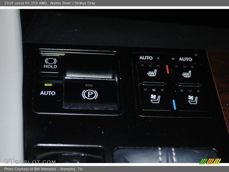 Atomic Silver / Stratus Gray 2016 Lexus RX 350 AWD