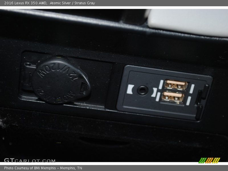 Atomic Silver / Stratus Gray 2016 Lexus RX 350 AWD