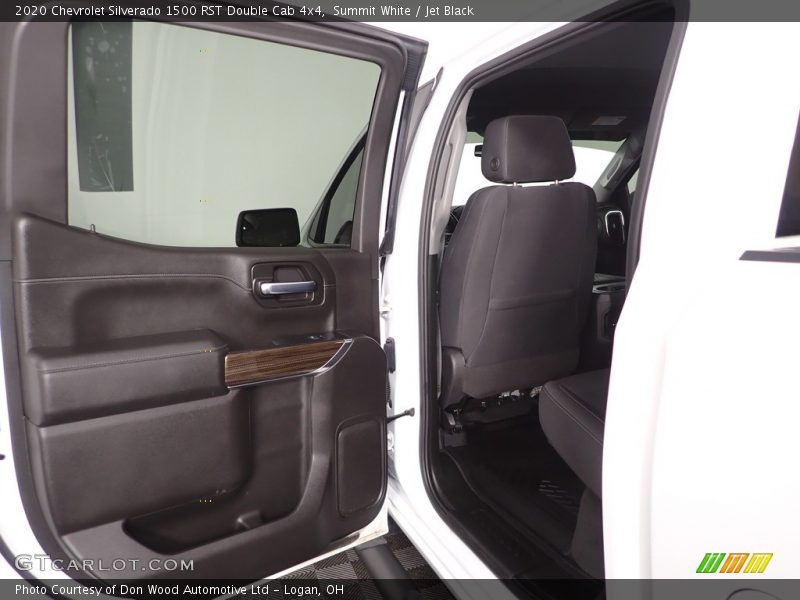 Summit White / Jet Black 2020 Chevrolet Silverado 1500 RST Double Cab 4x4