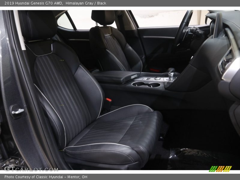 Front Seat of 2019 Genesis G70 AWD