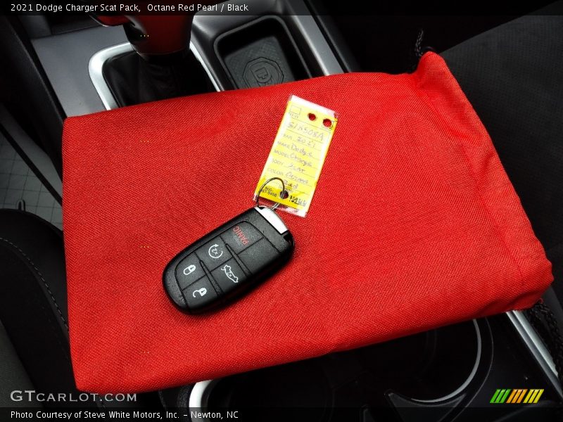 Octane Red Pearl / Black 2021 Dodge Charger Scat Pack