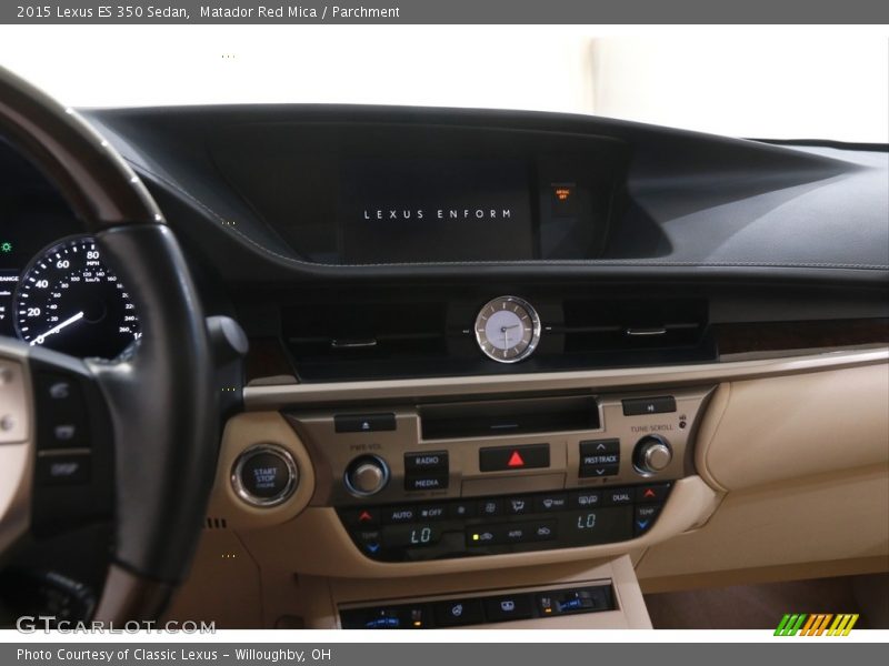 Controls of 2015 ES 350 Sedan