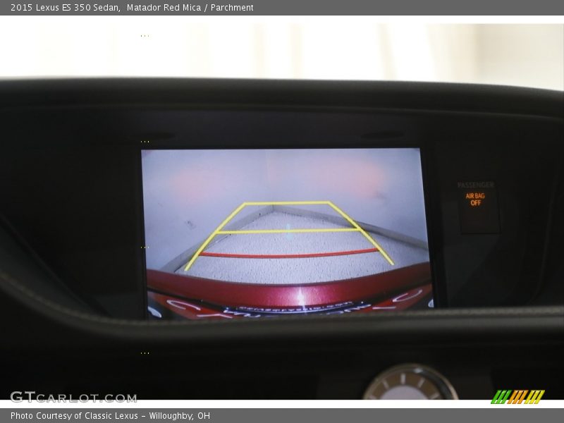 Matador Red Mica / Parchment 2015 Lexus ES 350 Sedan