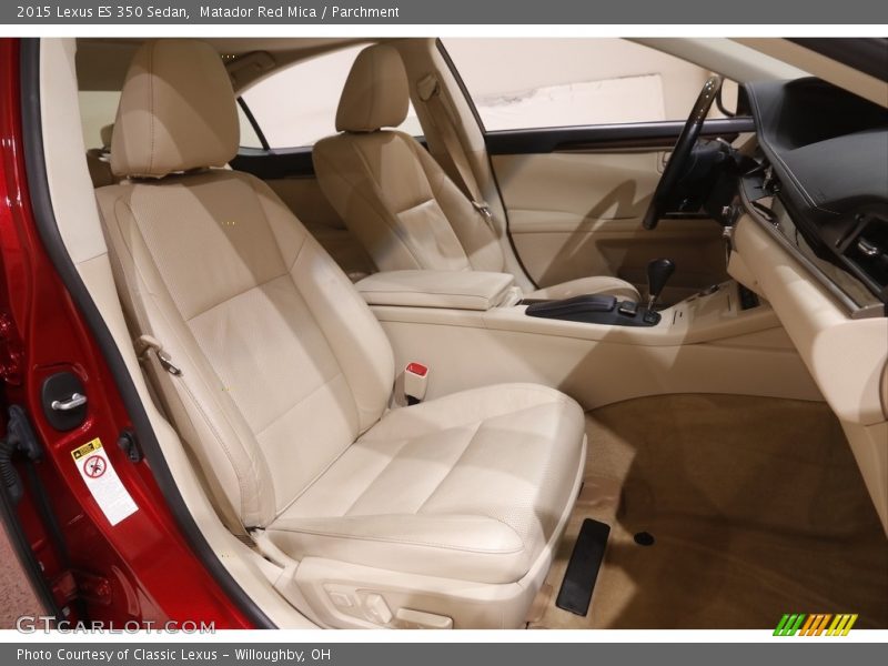 Front Seat of 2015 ES 350 Sedan