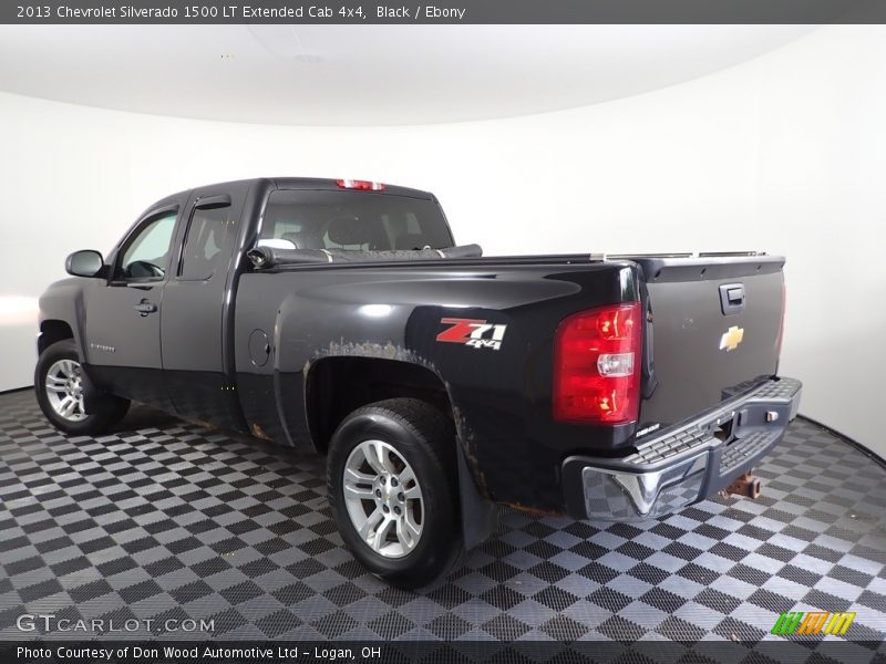 Black / Ebony 2013 Chevrolet Silverado 1500 LT Extended Cab 4x4