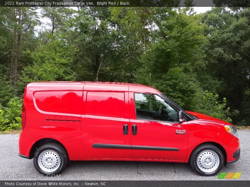  2022 ProMaster City Tradesman Cargo Van Bright Red