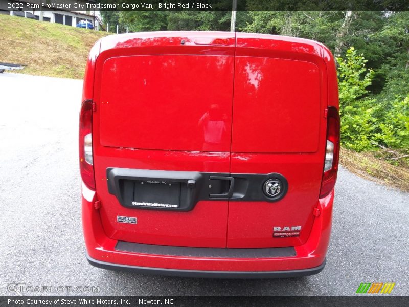 Bright Red / Black 2022 Ram ProMaster City Tradesman Cargo Van