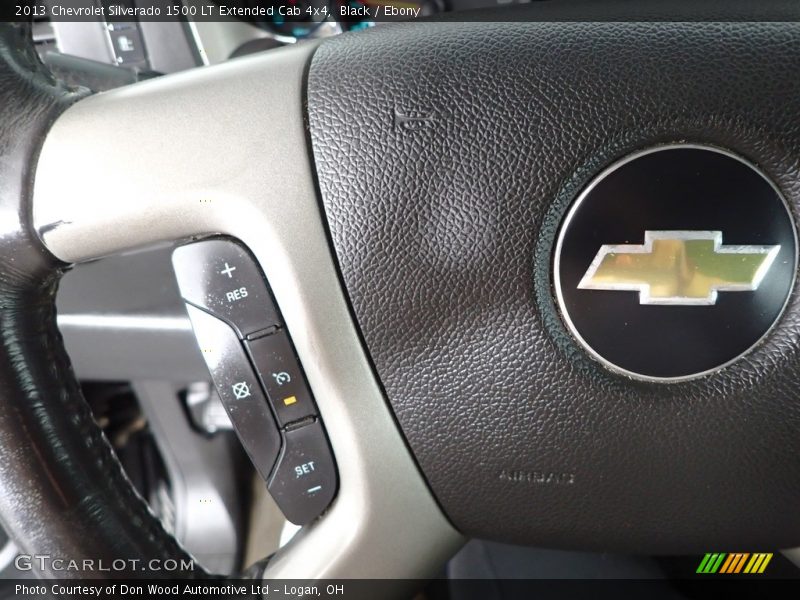 Black / Ebony 2013 Chevrolet Silverado 1500 LT Extended Cab 4x4