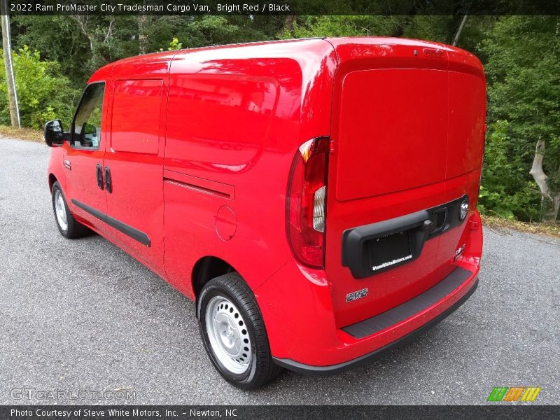 Bright Red / Black 2022 Ram ProMaster City Tradesman Cargo Van