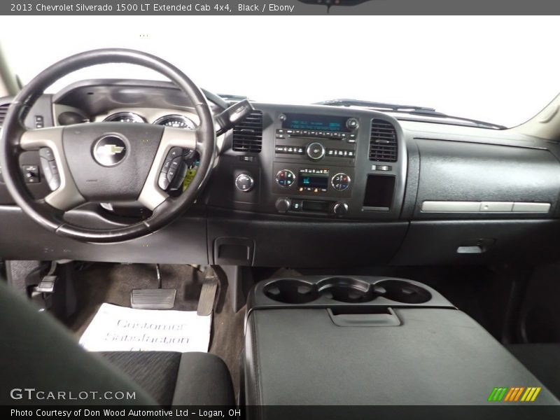 Black / Ebony 2013 Chevrolet Silverado 1500 LT Extended Cab 4x4