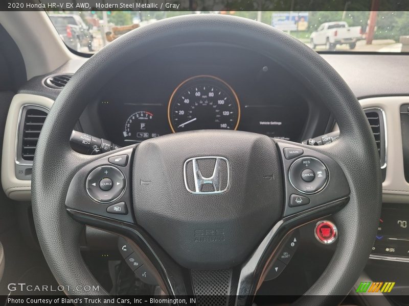 Modern Steel Metallic / Gray 2020 Honda HR-V EX AWD