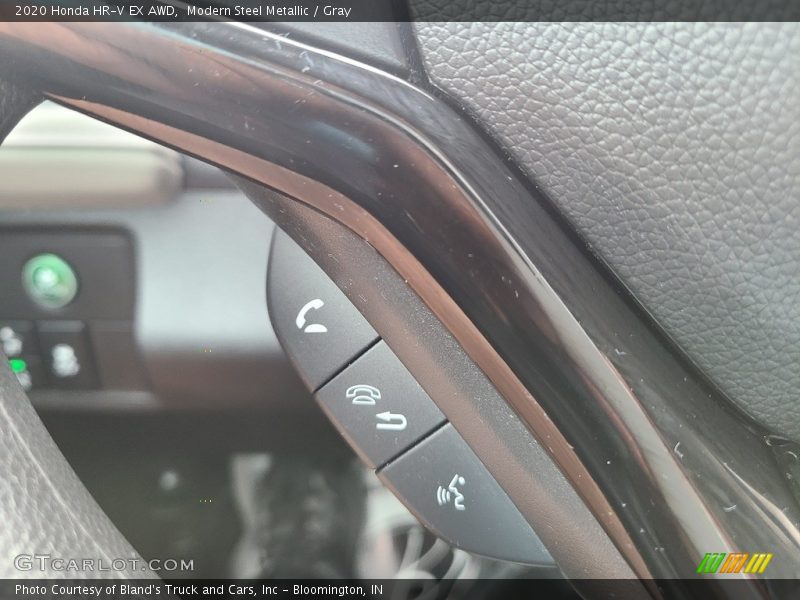 Modern Steel Metallic / Gray 2020 Honda HR-V EX AWD