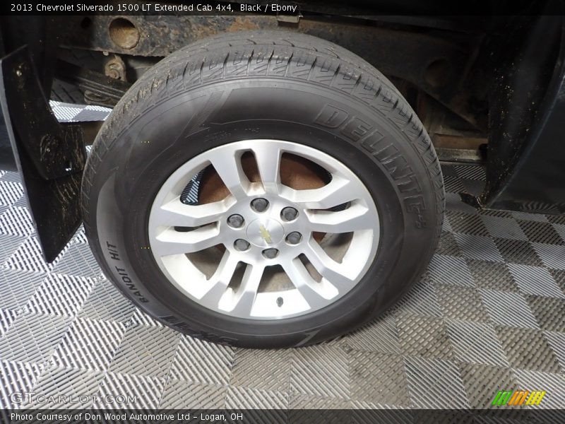 Black / Ebony 2013 Chevrolet Silverado 1500 LT Extended Cab 4x4