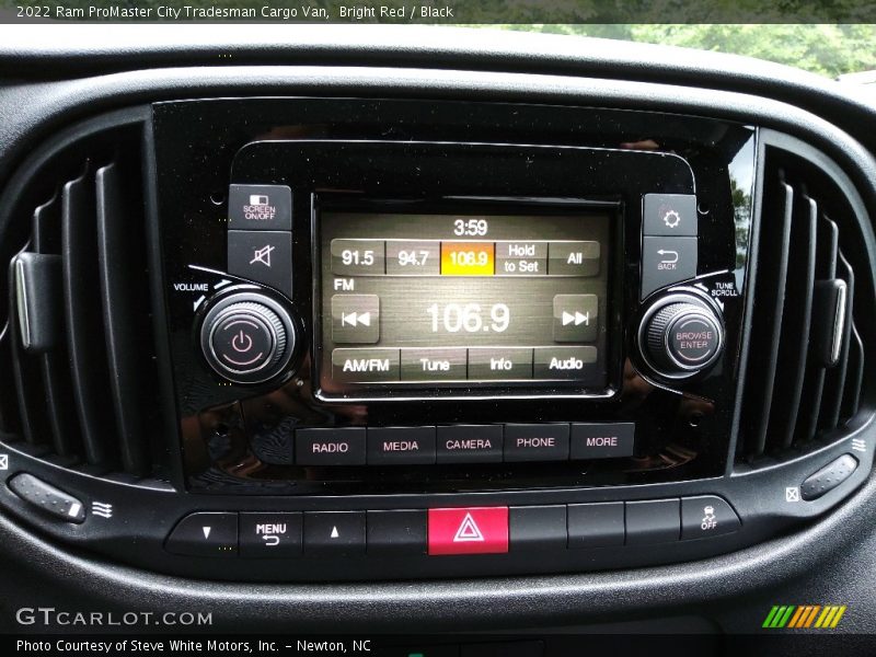 Audio System of 2022 ProMaster City Tradesman Cargo Van