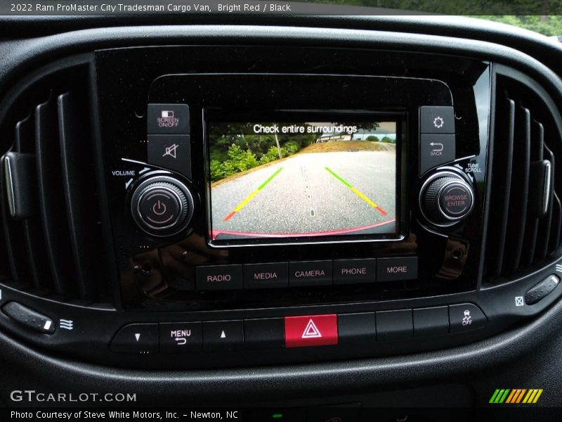 Controls of 2022 ProMaster City Tradesman Cargo Van
