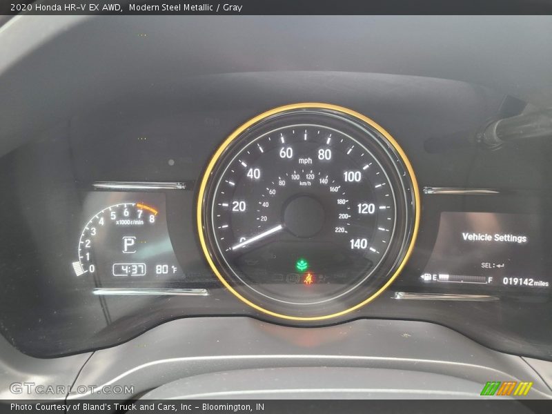 Modern Steel Metallic / Gray 2020 Honda HR-V EX AWD