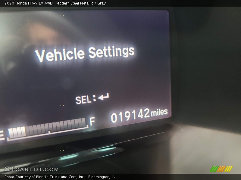 Modern Steel Metallic / Gray 2020 Honda HR-V EX AWD
