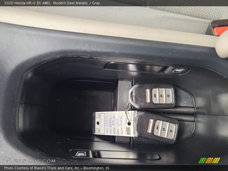 Modern Steel Metallic / Gray 2020 Honda HR-V EX AWD