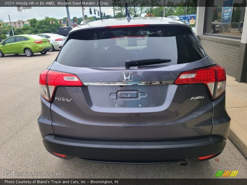 Modern Steel Metallic / Gray 2020 Honda HR-V EX AWD