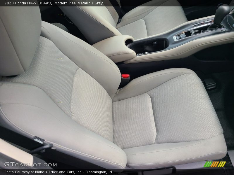 Modern Steel Metallic / Gray 2020 Honda HR-V EX AWD