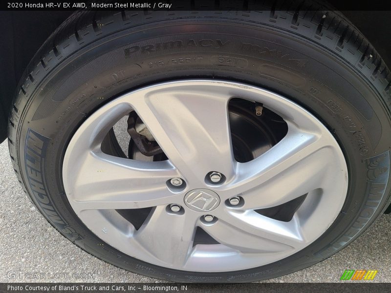 Modern Steel Metallic / Gray 2020 Honda HR-V EX AWD